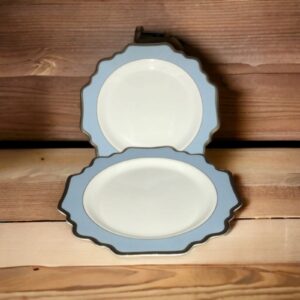 SUNFLOWER BLUE DINNER/SIDEPLATES