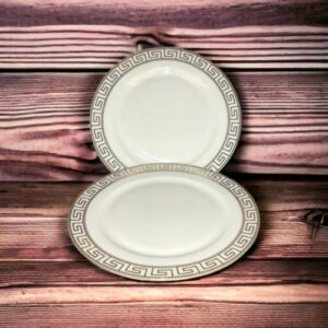VERSACE INSPIRED DINNER/SIDE PLATES