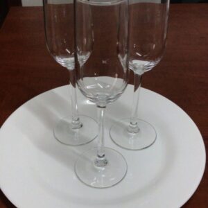 ARCOROC CLEAR CHAMPAGNE GLASSES