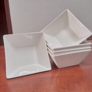 CERAMIC SALAD BOWLS