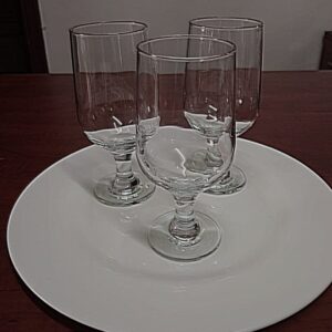 CLEAR GOBLETS