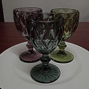 COLOURED GOBLETS