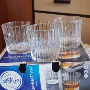 CRYSTAL WHISKEY GLASSES