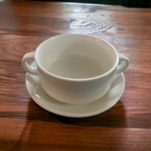 SHENG(CONSOMMÉ)SOUP BOWL WITH SAUCER