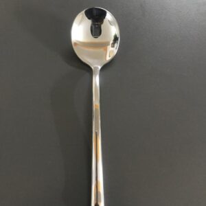 GRACIE HIGH END HEAVY STAINLESS STEEL SOUP SPOON